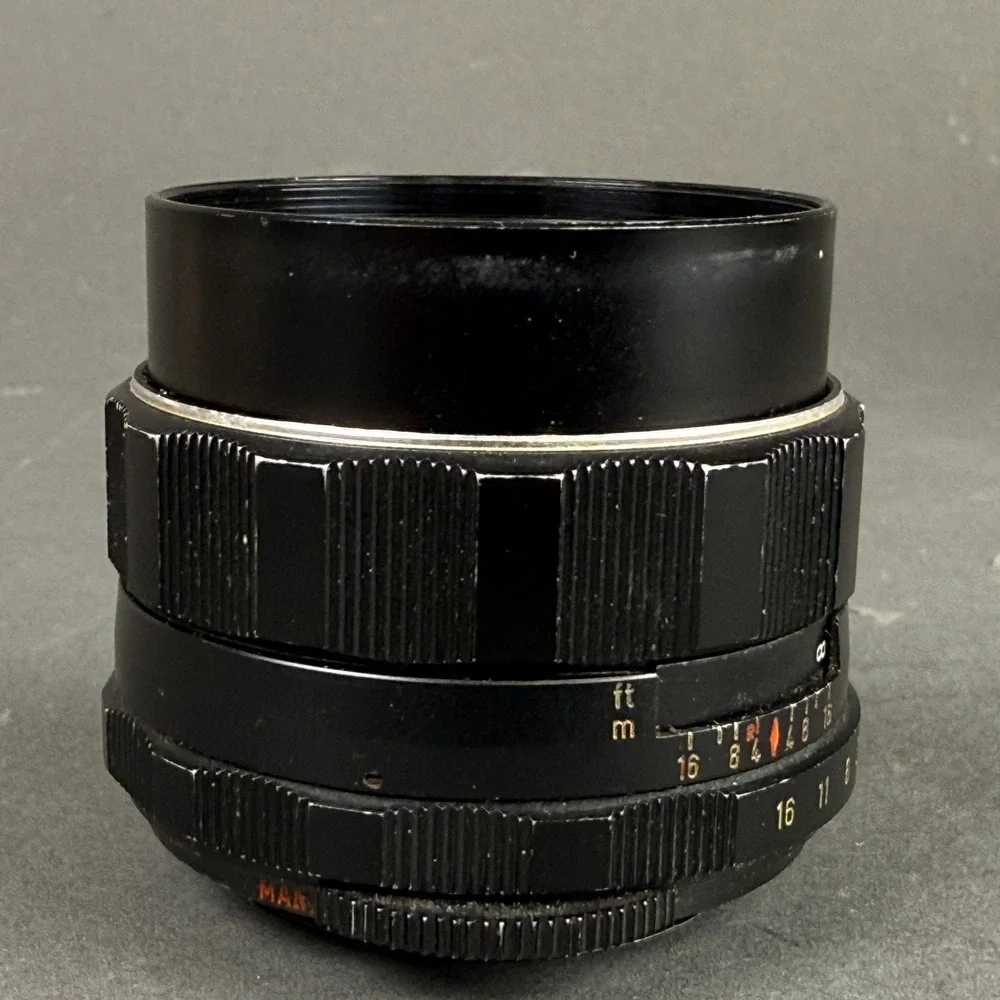 Asahi Super Takumar 55mm f1.8 M42 Mount Lens 3657592 Black Vintage